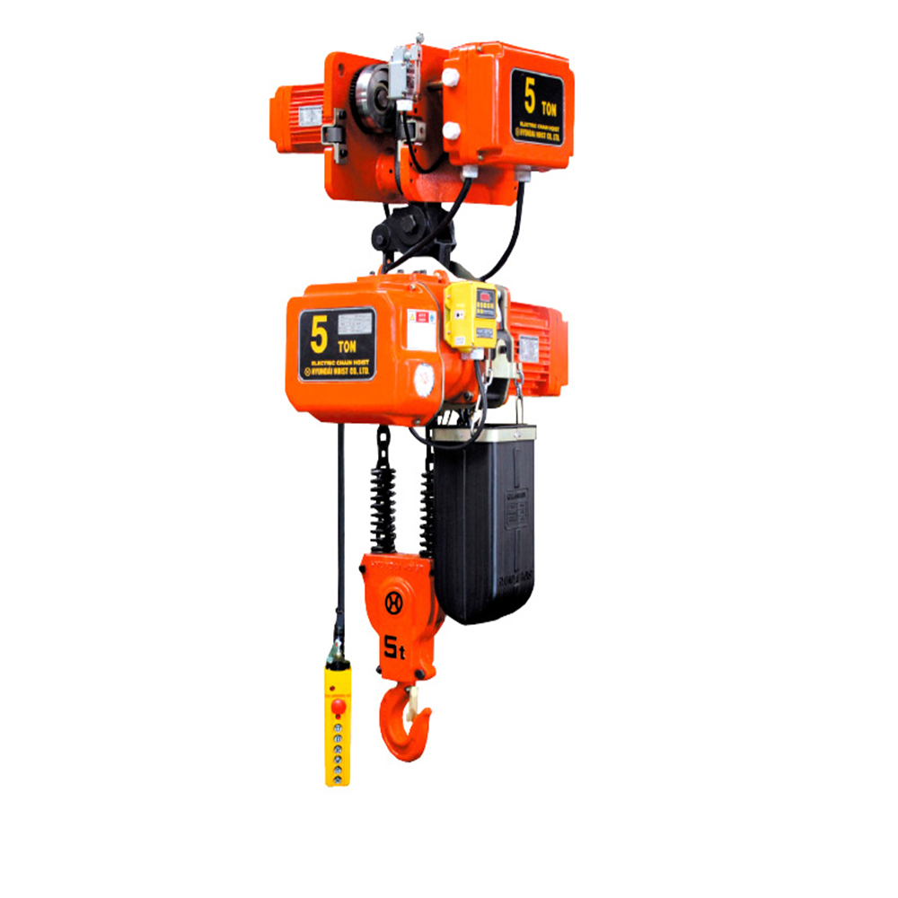 Tecle eléctrico cadena 5 toneladas control inalámbrico